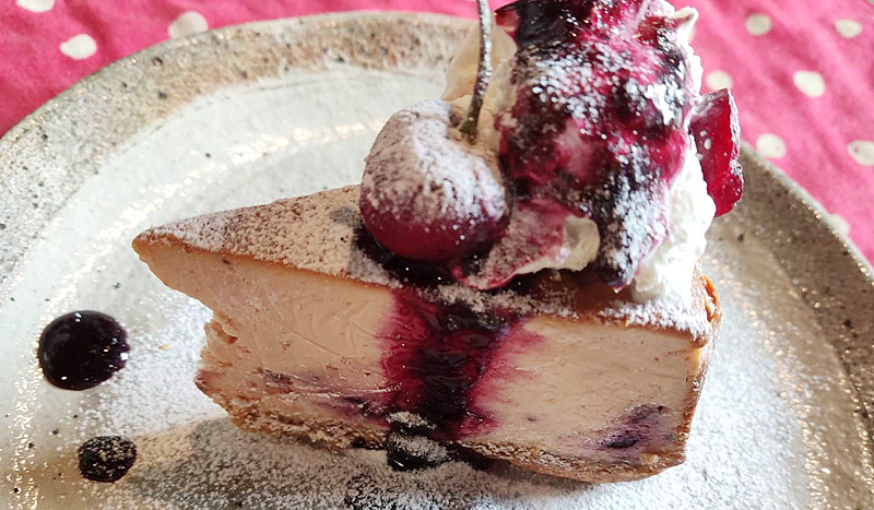アメリカンチェリーチーズケーキ