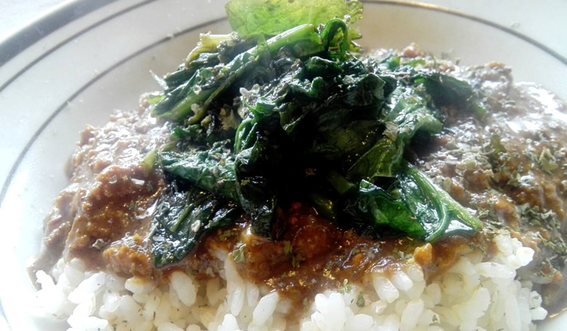 トッピング・ほうれん草