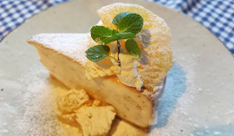 八朔チーズケーキ