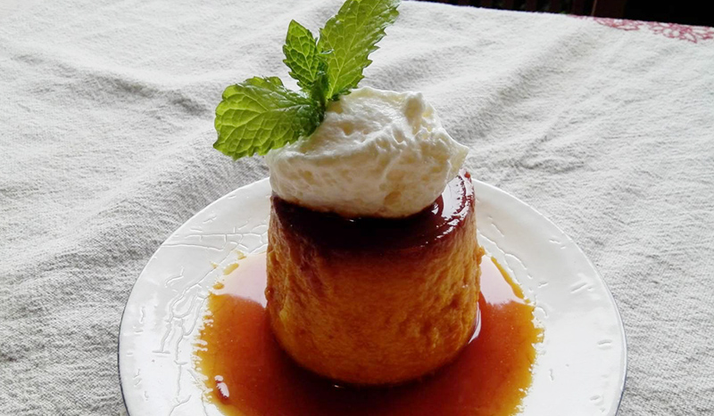 かぼちゃのプリン